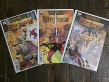War of the Realms: War Scrolls #1–3 Lot (2019 Marvel) Complete 3‑Issue Set