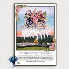 NEW Midsommar Movie Poster, Vintage Art Print Home Decor, Wall Art, Film Art  Th