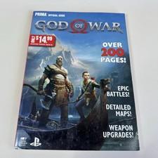 God of War PS4 Prima Official Strategy Guide 200+ Pages Maps Walkthrough