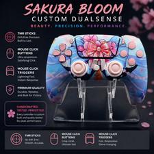 Custom PS5 Controller -Cryo Impact-TMR sticks/ Mouse click triggers and buttons
