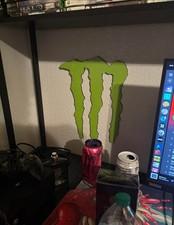 Monster Energy Wooden Sign