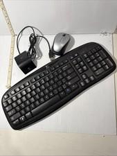 Logitech Wireless Mouse and Keyboard As Set Tested Works Good Condition