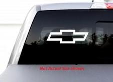 12" Chevrolet Truck Window Decal Sticker Vinyl Chevy Bow tie Logo Graphic