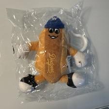 Hot Dog Los Angeles Dodgers Baseball Bag Charm