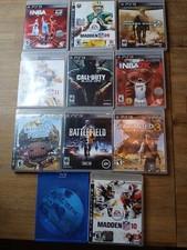 PS3 Game Bundle Lot of 11 PlayStation 3 Bulk Assorted (3830)