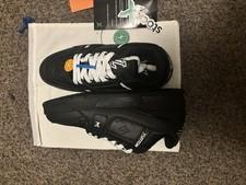 Louis Vuitton Black Lace Up Sneakers Men's LV Trainer Sneaker (11) US
