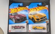 Hot Wheels 2024 '15 Jaguar F-Type Project 7 #116/250 1 Magenta & 1 Yellow