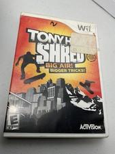 Tony Hawk SHRED Big Air! Bigger Tricks! Nintendo Wii Game Activision ESRB E