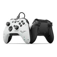 SCUF VALOR PRO COD WARZONE CONTROLLER, BACK PADDLES, TRIGGERS - WHITE/BLACK