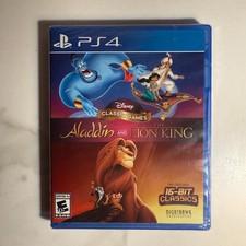 Disney's Aladdin & The Lion King | PS4 | Lot #3 |  NEW | Bundle 3+ Games & Save