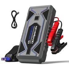 Fast USB Car Jump Starter Pack Booster Battery Charger Power Bank 6500A 12800mAh
