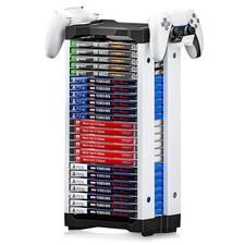 Video Game Storage Tower For PS5 PS4 PS3 PS2 Xbox One Series X S Wii Switch 23PC
