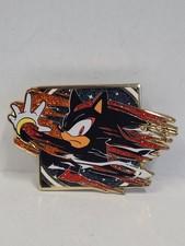 Embossed Enamel Lapel Pin Badge Sonic the Hedgehog Speed Stamp Shadow NEW