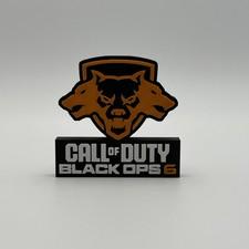 Call Of Duty Black Ops 6 Sign Display Cerberus 3 Headed Dog Logo 3D Printed