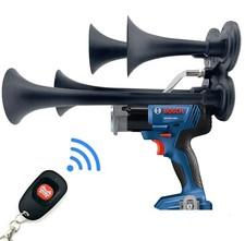Bosch Impact Drill Train Horn with Remote Control - BossHorn: Made in USA