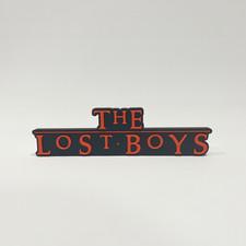 The Lost Boys Logo Display Sign 3D Printed Free Standing Decor