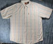 Mecca 1984 Men’s Short Sleeve Button Up Size XL