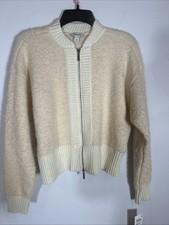 $69 on 34th woman’s Boucle Cozy Bomber Jacket Size Small