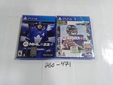 NHL 22 Madden NFL 21 Sony PS4 Sports Game Lot New Sealed Football Hockey EA