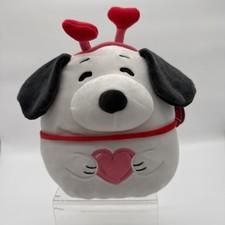 Official Squishmallow X Peanuts 9" Snoopy Heart Love Valentines Plush-NWT!