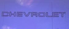 CHEVROLET BLACK Sticker Tailgate Truck Lettering 1500 Silverado Vinyl Decals