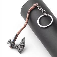 God of War Kratos Axe Metal Keychain