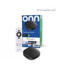 onn 4K Streaming Device, Google TV - Fast Streaming, Ultra HD, 8GB Storage, 2GB