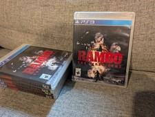 USA Rambo PS3 Case and artwork only (Never had manual) RARE PlayStation 3
