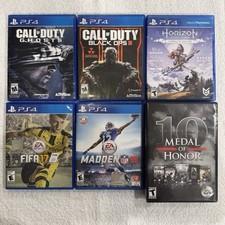 PlayStation 4 Game Lot Bundle 5 PS4 Games + Metal Of Honor 10th Anniv. For PC