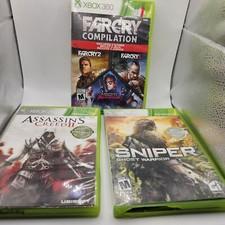 Far Cry Compilation (Microsoft Xbox Assassin's Creed II Sniper Ghost Warrior Lot