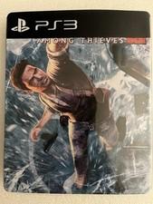 Uncharted Among Thieves 2 Custom-Made G2 Steelbook Case PS3/PS4 (NO GAME)
