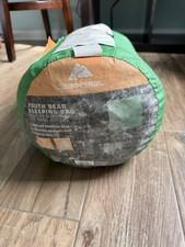Ozark Trail Critters Kids Youth Sleeping Bag Green Camping Bear 33x66 Inches 3lb