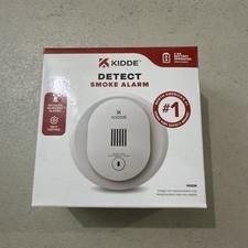 Kidde 10SDR Compact 4" AA Battery Powered Smoke Detector w/ Photoelectric Sensor