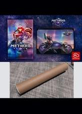 Metroid Prime 4 Beyond Holographic Poster Set Of 2 - My Nintendo Exclusive, New.