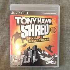 Tony Hawk: Shred Activision PS3 Sports Action Skateboarding Manual Included 2010