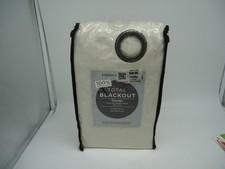 Blackout Tremor Lined Curtain Panel Energy Efficient Noise ReducE 84” Beige (BXA