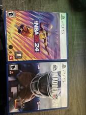 Madden 24 + NBA 2K24 PS5 Disk Bundle Sony PlayStation 5