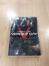 Armored Core Verdict Day Official Guidebook PS3/Xbox 360, Used, Shrinked