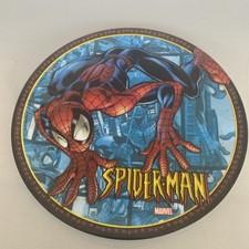 Zak Designs Vintage SpiderMan Kids Plastic Plate 8” Nostalgic Marvel Comics