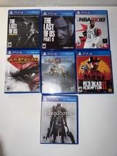 Sony PlayStation 4 PS4 Ps5 Game Lot Tested & Working Lot Of 7 Games