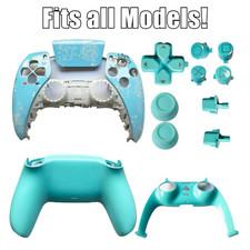 Custom Blue Cat Theme Replacement Faceplate for PS5 Controller | Fits All Models