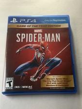 Marvel Spider-Man Game of the Year Edition PS4 Complete Tested