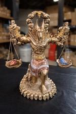 Anubis Weighing of the Heart Egyptian Underworld Judgment Statue