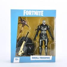 Fortnite Skull Trooper w/Accessories & Weapon 7" Action Figure Toy NEW Bulk Pack