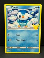 Piplup 020/025 Promo McDonald's 25th Anniversary Promos Pokemon Near Mint