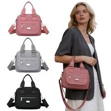 Lady's Multi Pocket Crossbody Bag Oxford Cloth Handbag Girl's  Shoulder Bag