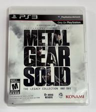 Metal Gear Solid: The Legacy Collection (Sony PlayStation 3 PS3) CIB Complete