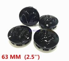 4pcs Dodge Ram 1500 Black Wheel Hub Center Caps Covers 63mm 2013-2019 Oem US