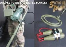 1/6 Scale AN/PSS-12 Metal Detector Set IED Prop for 12" Military Action Figure