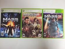 Mass Effect Trilogy 1, 2, 3 (Microsoft Xbox 360)